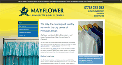 Desktop Screenshot of mayflowerdrycleaners.co.uk